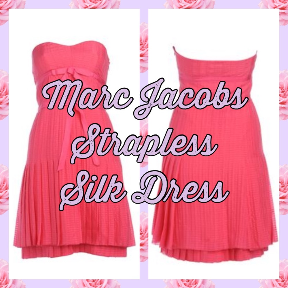 🍉$400 NWT AUTH MJ 100% SILK DRESS